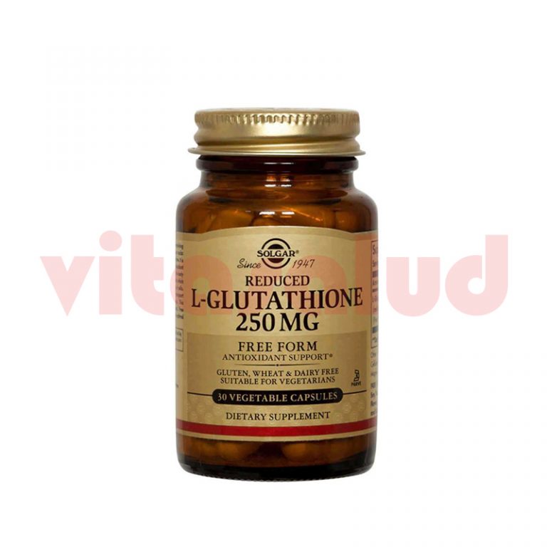 L Glutathione Mg Solgar C Vitasalud