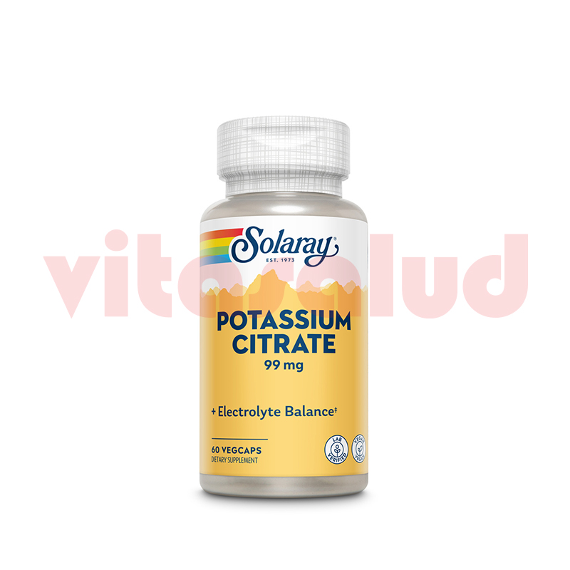  Nutricost Citrato de potasio 99 mg, 500 cápsulas