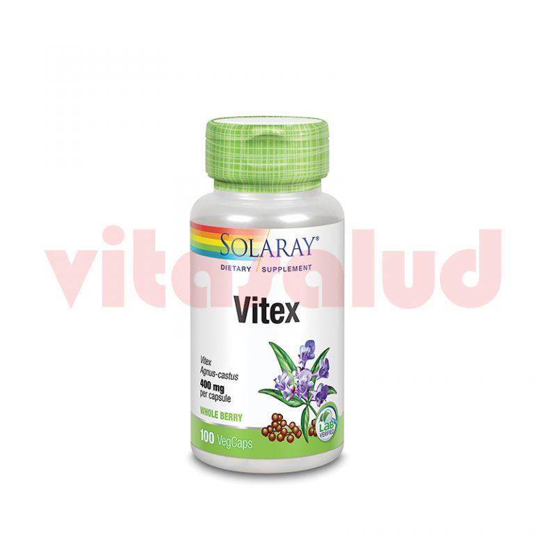 SOLARAY VITEX BERRY 400MG 100 CAPS – Vitasalud
