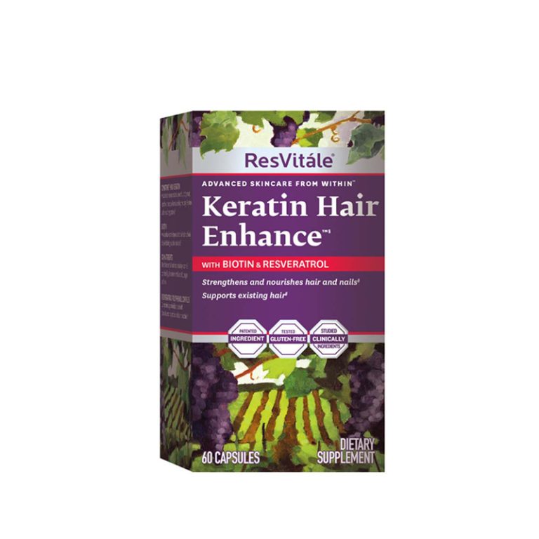 RESVITALE KERATIN HAIR ENHANCE 60 CAPS – Vitasalud