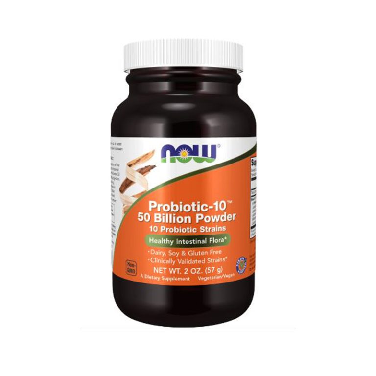 NOW PROBIOTIC-10 50BILLION POWDER 2 OZ – Vitasalud